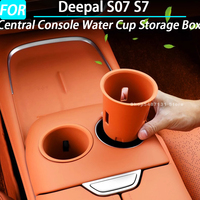 Car Central Console Water Cup Storage Box for Deepal S07 S7 Interior Accessories 2023 2024 2025