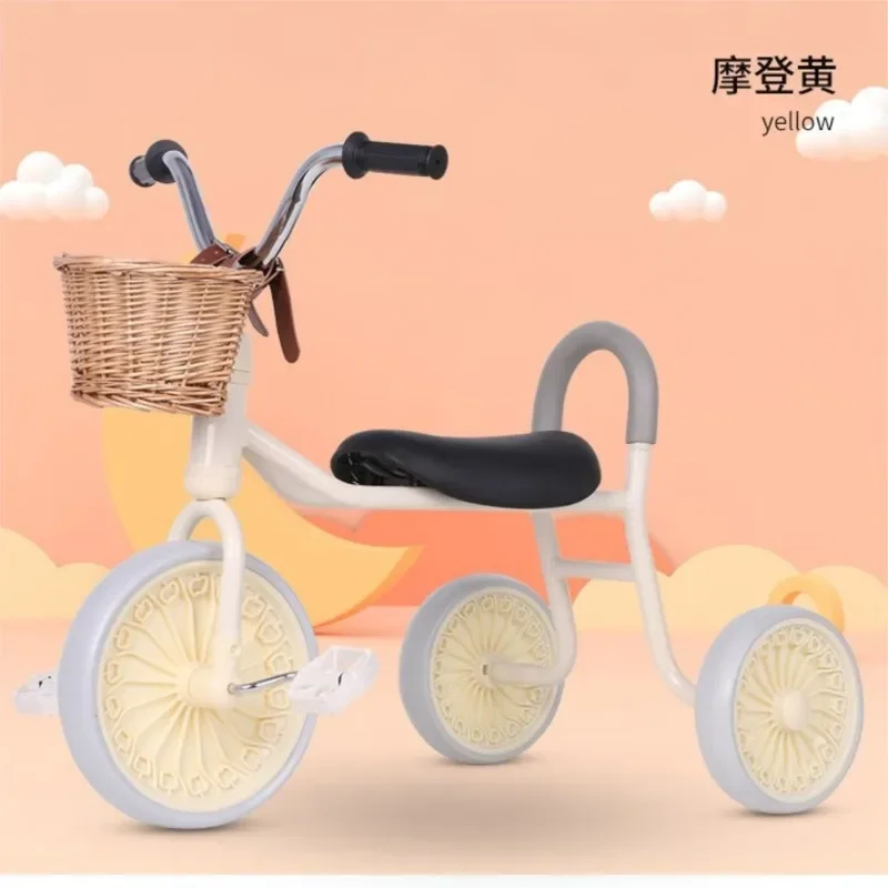 New Baby Pedal Car Main Stroller 1-3 Baby Stroller 3-5 Years Old Children Pedal Tricycle Triciclo Evolutivo Kids Tricycle