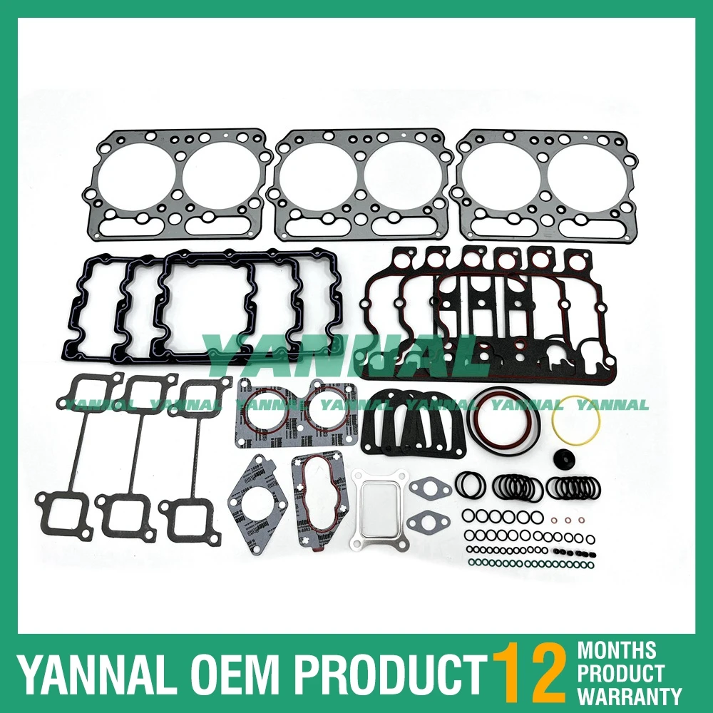 N14 Upper Gasket Kit 4089371 For Cummins Excavator Engine Parts