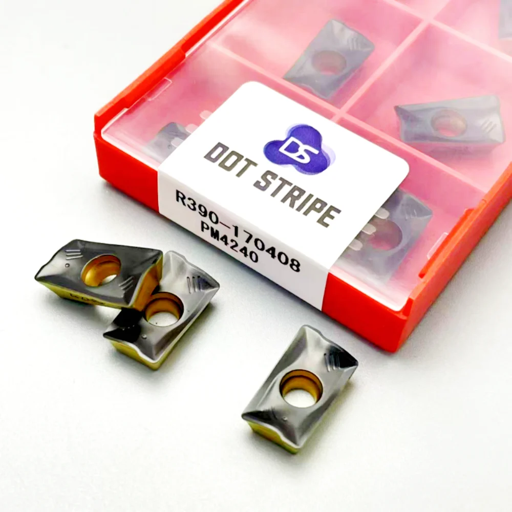 

R390 170408 PM1025 PM4240 Carbide Inserts for Internal Turning Indexable CNC Lathe Tools Metal Cutting PM 1025 4240