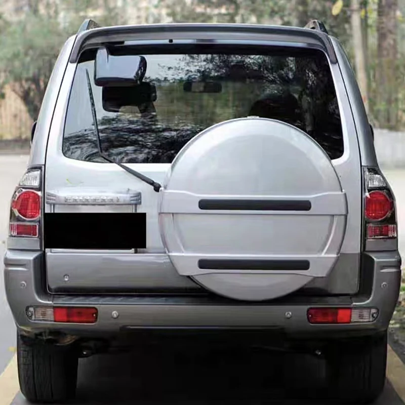 For Mitsubishi Pajero V73 V93 V97 Roof Spoiler 2004 to 2015 High Quality ABS Plastics Car Rear roof wings top spoiler Airfoil