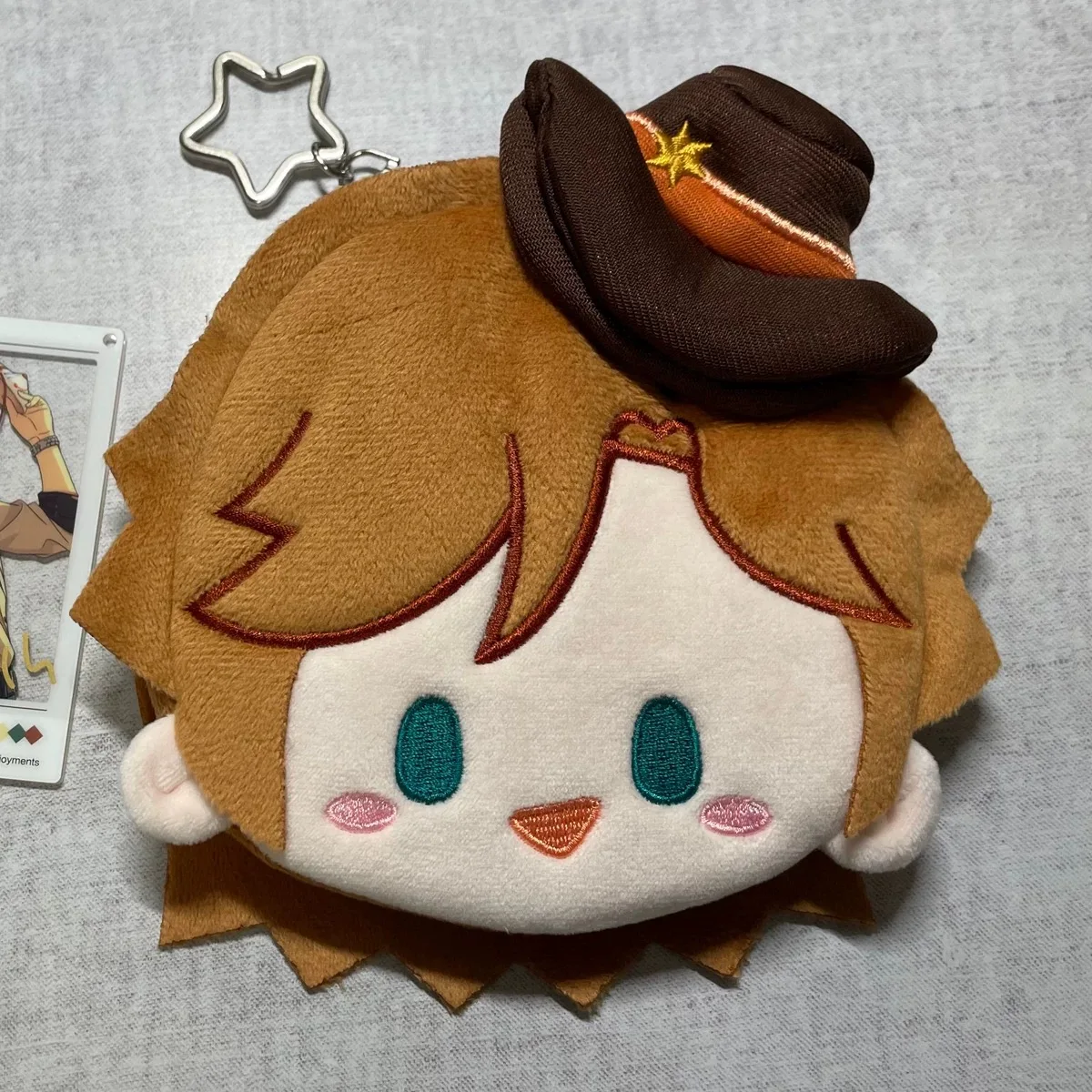 Ensemble-Stars Vend Vendoro Frances Daughii Sekaielius! Hidaka Hocuto Narukami Arashi Hasumi Keito Kiryu Kuro 13cm Münzgeldbörse