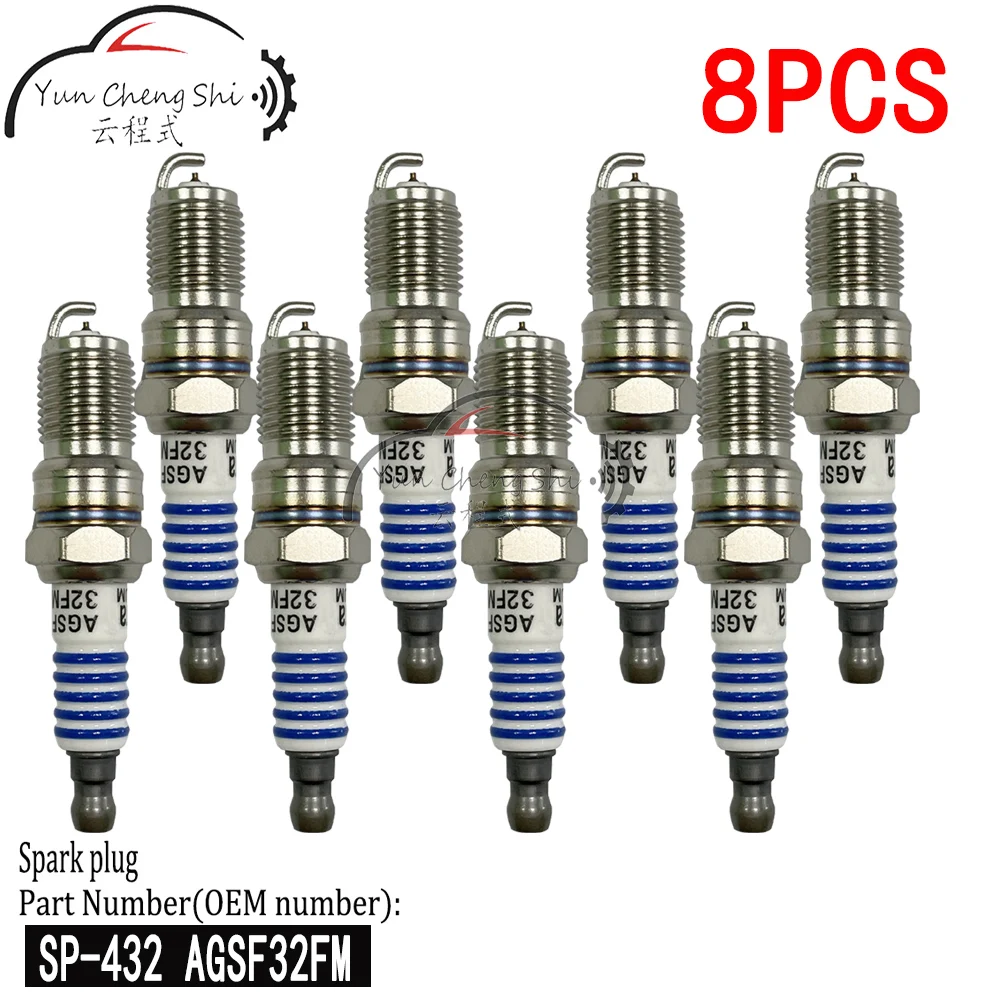 SP-432 AGSF32FM Platinum Spark Plug For Ford Mercury Contour E-150 Explorer F-250 Ranger Thunderbird Lincoln Mark VIII Town Car