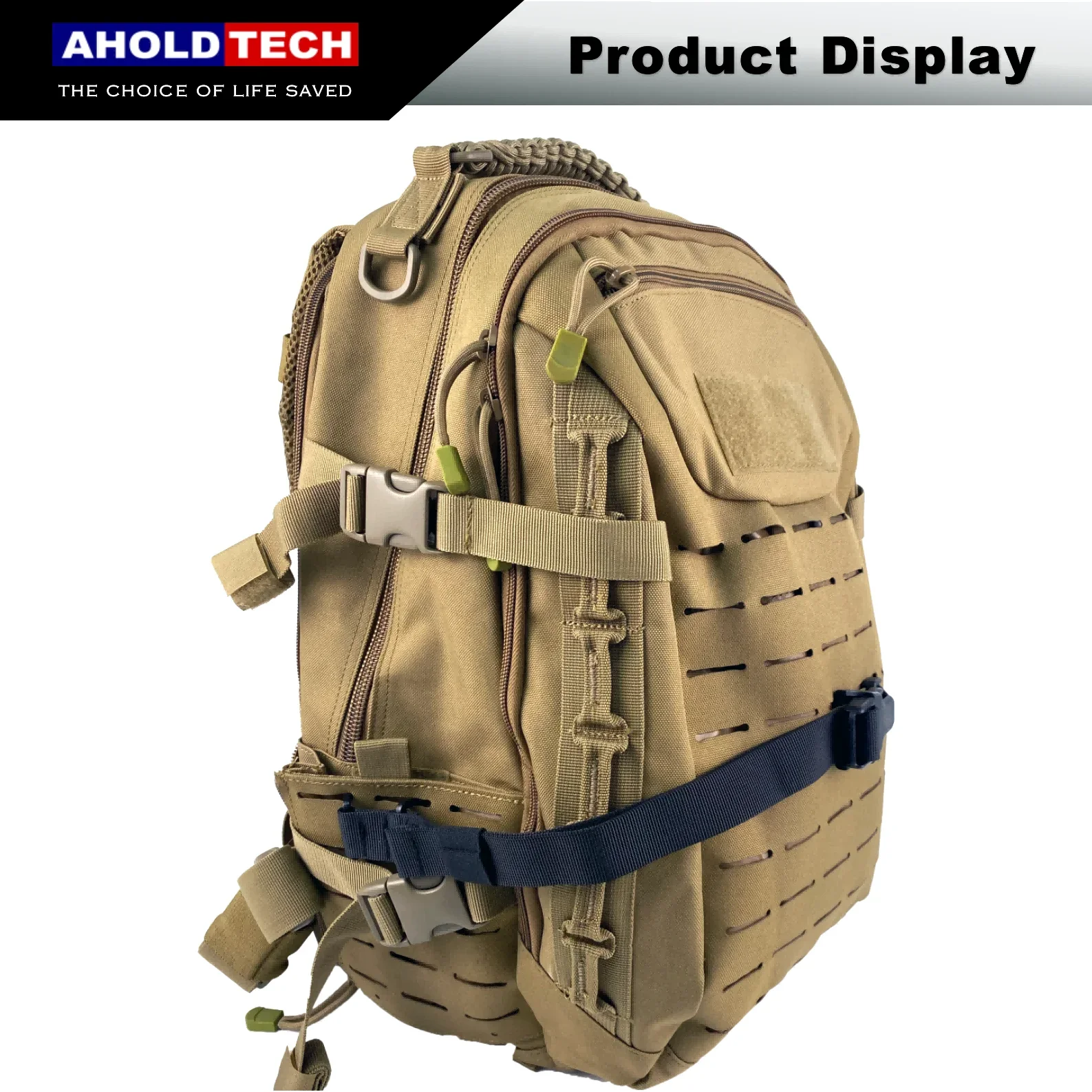 Imagem -06 - Holdtech-tactical Mochila Ajustável Strap Quick Release Fixação Molle Webbing Expansão Extensão Acessórios