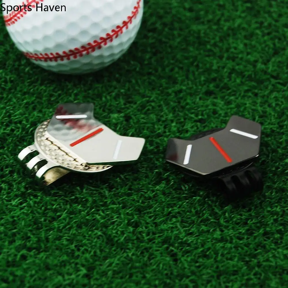 All-Portable Golf Hat Clip Ball Marker Zinc Alloy Ball Position Marker Golf Accessories