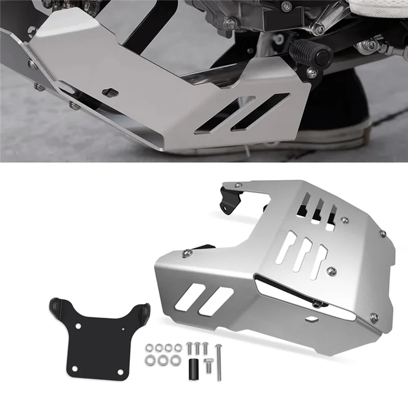 

Запчасти для мотоциклов для Honda Monkey 125Cc, защитная крышка основания двигателя 2021-2023, серебристая