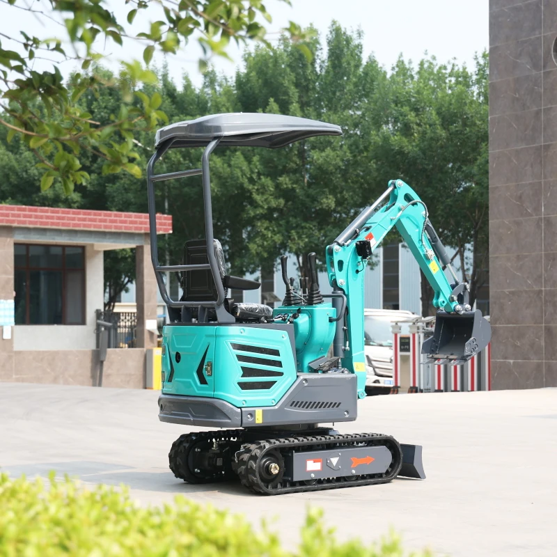 TE12 hydraulic excavators Crawler Excavator Multi-function Digging Machine Orchard Planting Trees Mini Excavator 1 Ton 1200kg