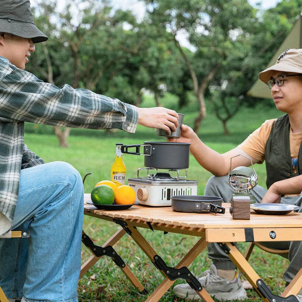 Imagem -06 - Fogão a Gás de Acampamento Ajustável com Bolsa de Armazenamento Alta Potência Portátil Mini Fogão Piquenique ao ar Livre Doméstico 2800w