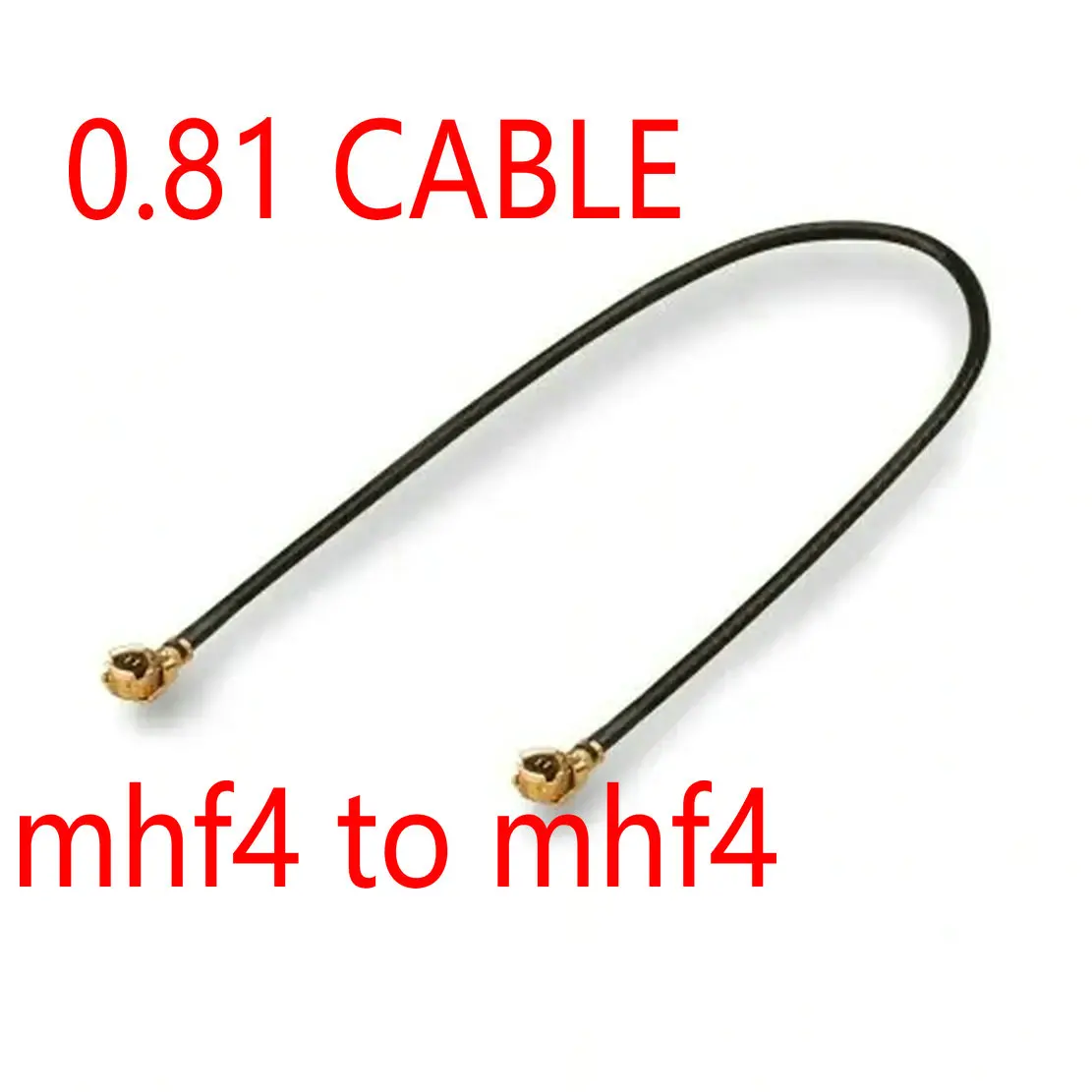 0.81 cable pigtail wifi pigtail mhf4 to mhf4 Connector 0.81 Pigtail Cable