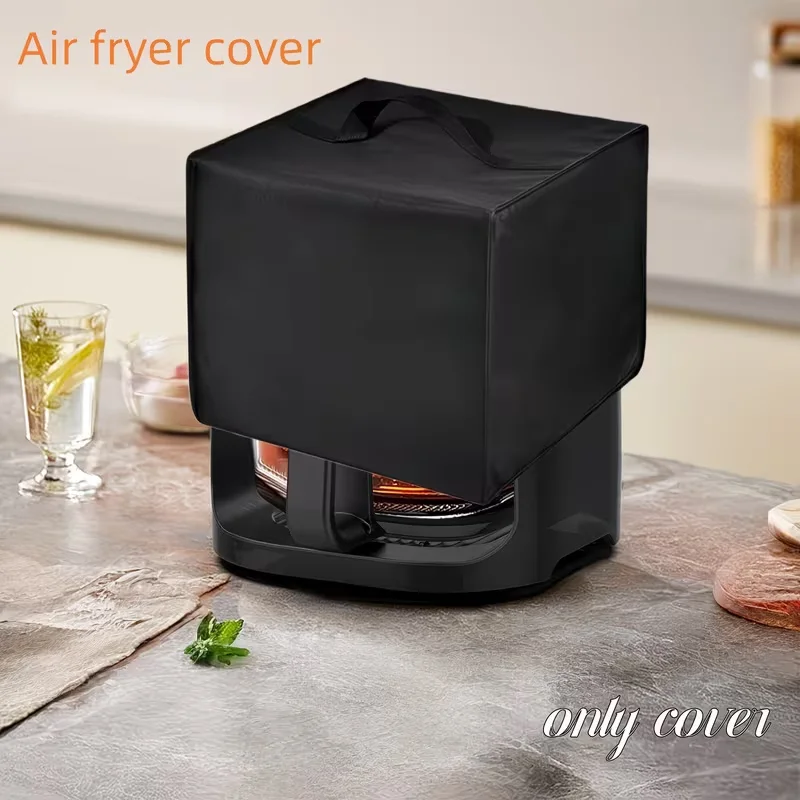 Housse universelle pour friteuse à air, compatible avec la plupart des tailles, un indispensable de cuisine. Style européen classique, noir, plusieurs tailles disponibles.