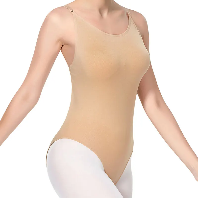 Women\'s 1pc Nylon Undergarments for Girls Dance Ballet Leotard Dancewear