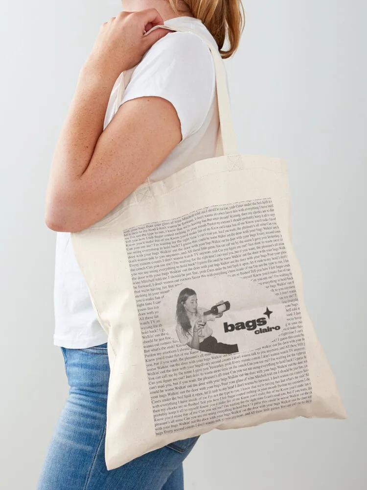 bags poster Tote Bag Lady bag custom bags tote bag men's shopper bags
