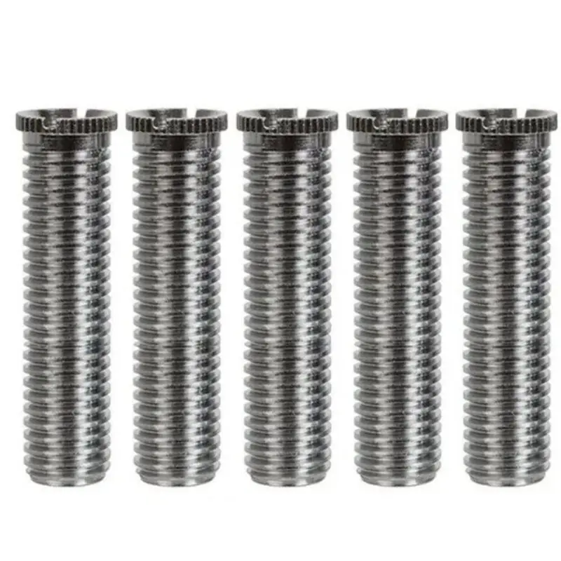 A21Q -5 Pcs Kitchen Sink Strainer Screws 45Mm Kitchen Sink Basket Strainer Stainless Steel Threaded Screw Connector