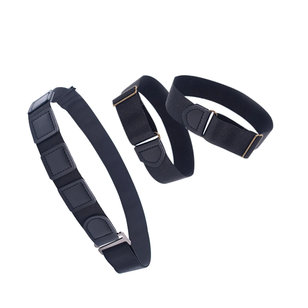 

Non-slip Anti-wrinkle Shirt Stays Adjustable Belt for Men Women Durable Material Long Term Use Strong Clip Comfortable Fit
