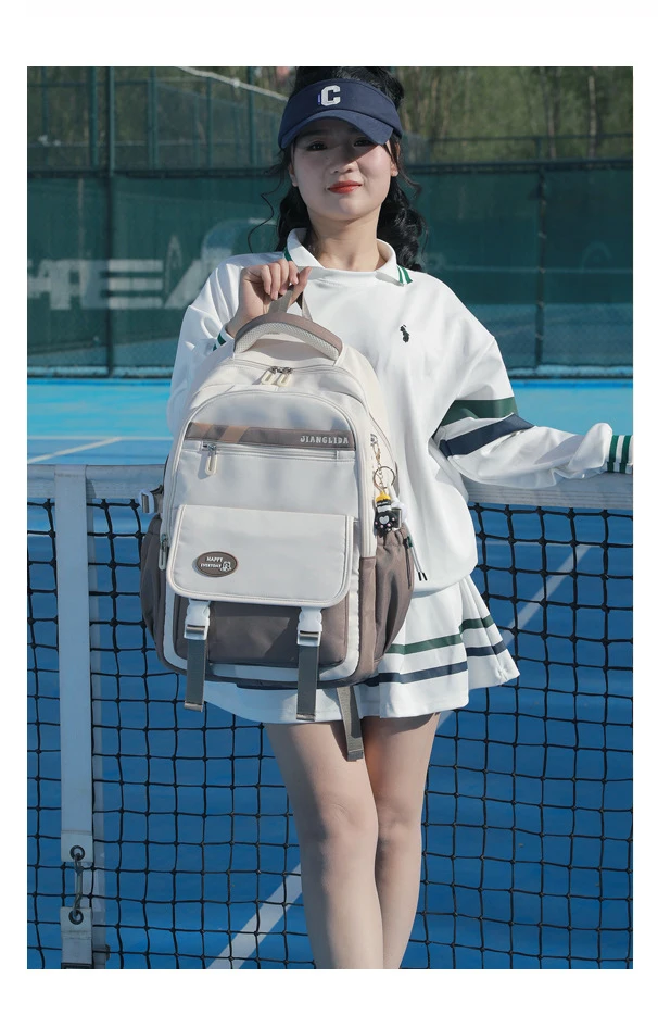 Backpack Children School Bag Back Pack For Boy Girl Kid Child Teenager Class Schoolbag Primary High Bookbag Female Women Teens