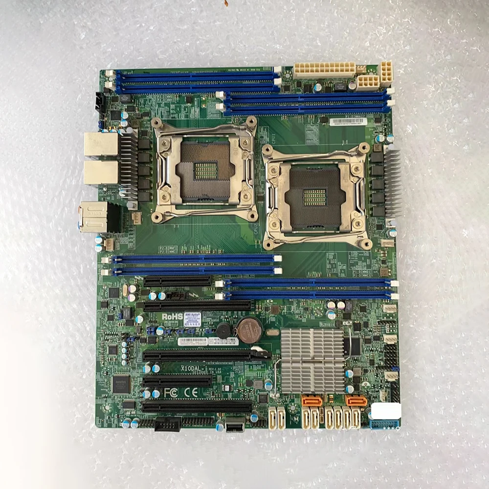 Imagem -04 - Placa-mãe para Supermicro X10dal-i E52600 v4 Processador da Família v3 Ddr4 Lga2011 Sata3