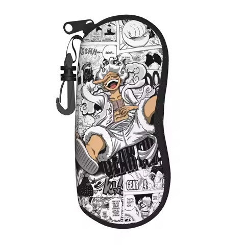 One Piece Glasses Case Unisex Anti-Fall Accessories Luffy Japanese Anime Glasses Storage Box Print Glasses Box