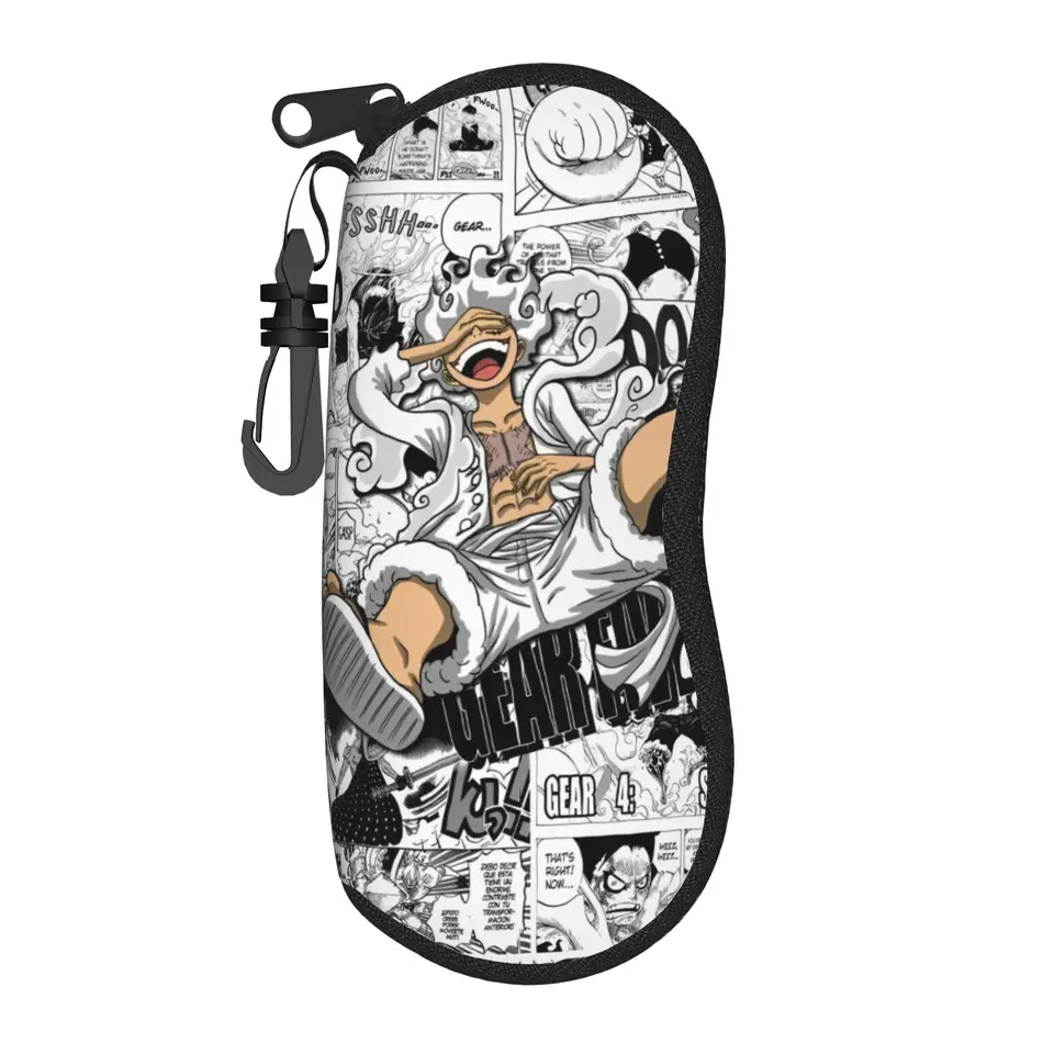 One Piece Glasses Case Unisex Anti-Fall Accessories Luffy Japanese