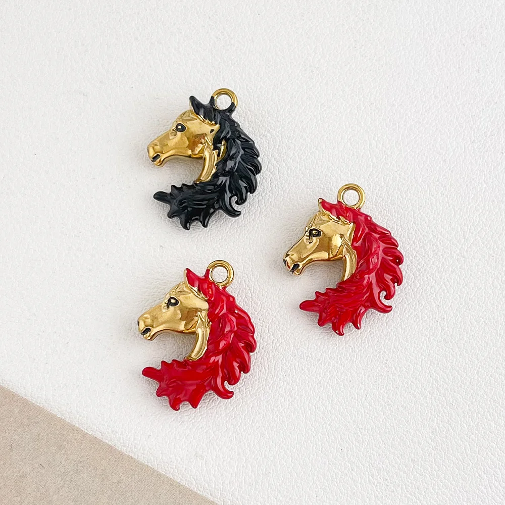 

Сердечный дизайн 20*25 мм 20 шт. ожерелье с подвеской/подвески из нержавеющей стали/форма лошади/фурнитура и компоненты для ювелирных изделий/ручная работа # 196155