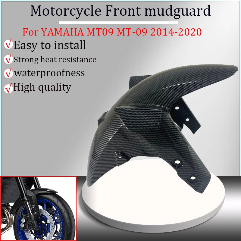 

For Yamaha MT09 MT-09 2014-2020 2015 2016 2017 2018 2019 Front mudguard, mudguard fairing, mudguard front cover, dust cover