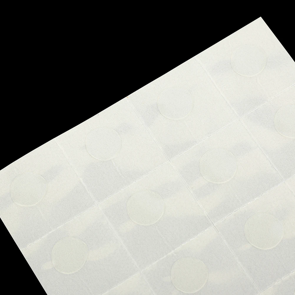 

25 Sheets Double Sticky Tape Sticker Clear Adhesive Emulsion Sided Craft Transparent Round Balloon Decorations Photos