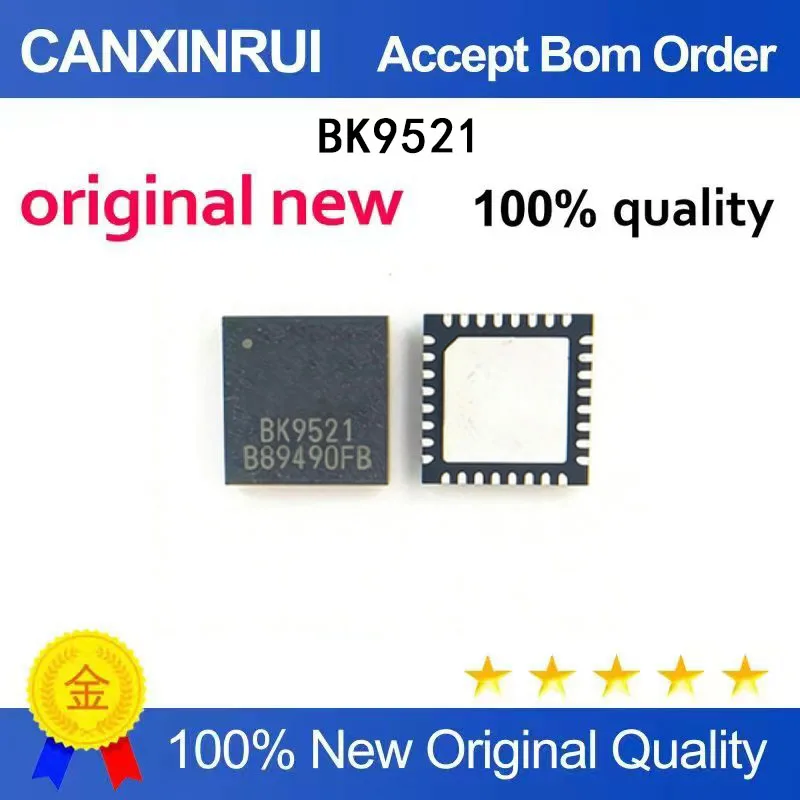 (5-100 Pieces) Brand new original BK9521QB-B1 BK9521 patch QFN32 wireless microphone Bluetooth chip