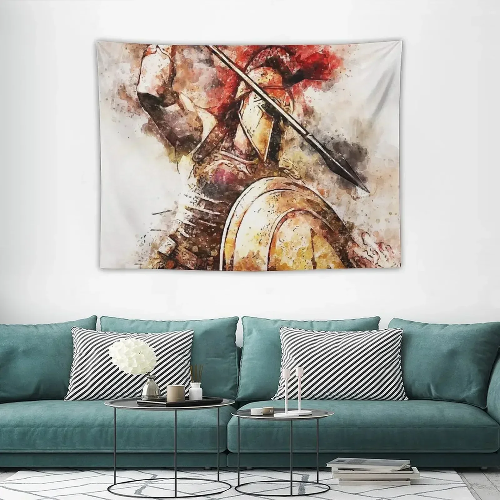 

Spartan Hoplite Tapestry Room Decor For Girls Room Decorations Things To Decorate The Room Tapestry