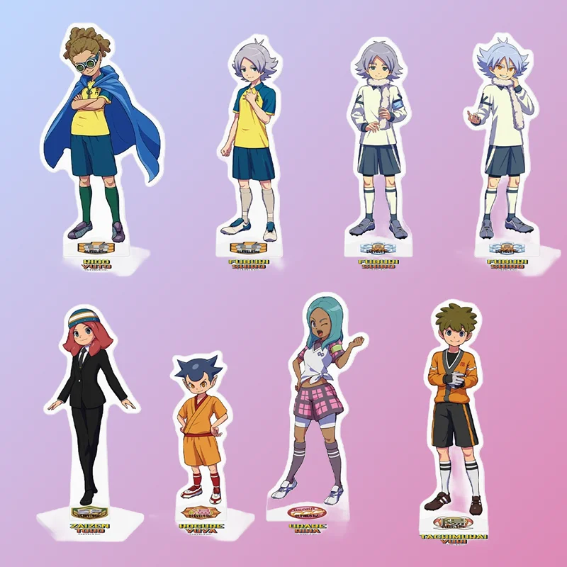 Inazuma Eleven 15CM Mamoru Endō Jude Sharp Acrylic Figure Stand Figure Desktop Ornament Collecting Accessories Keychain