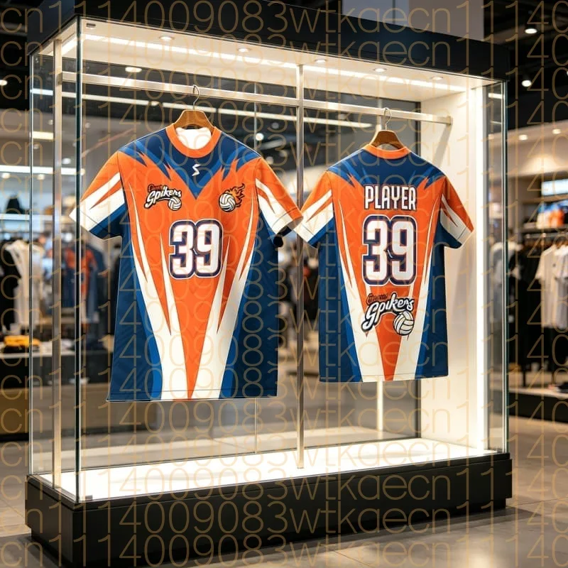 

Fashion Volleyball Graphic T Shirts Summer Trendy Custom Name Number 3D Printed T-shirt Team Uniforms Quick Dry Family Kids Tees
