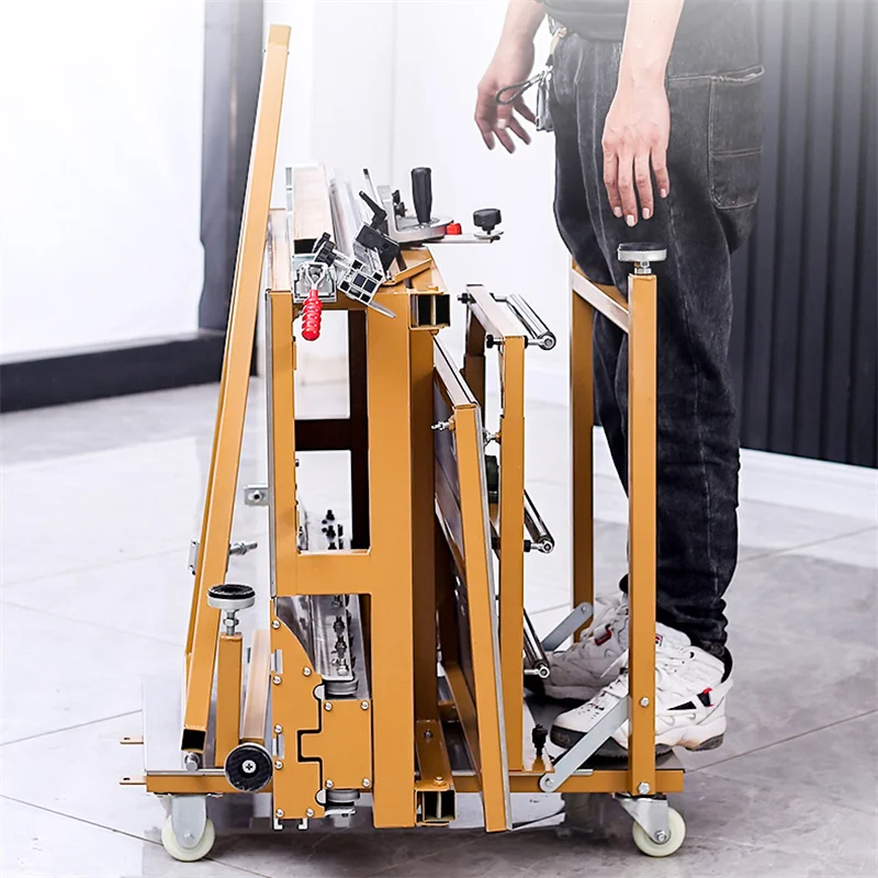 SY-300 Rocker Arm Dust-Free Woodworking Sliding Table Saw Multifunctional Machine With Precision Foldable Saw Table