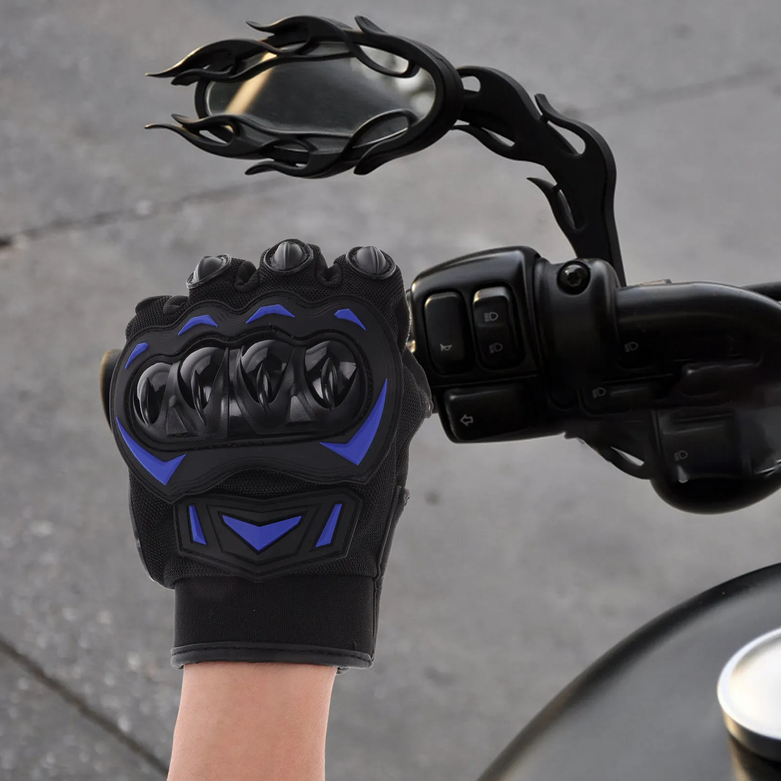 

1 пара дышащих противоскользящих перчаток для спортзала для мужчин и женщин, для тренировок, фитнеса, езды на велосипеде, мотоцикла, спорта, с нескользящим покрытием, защита рук