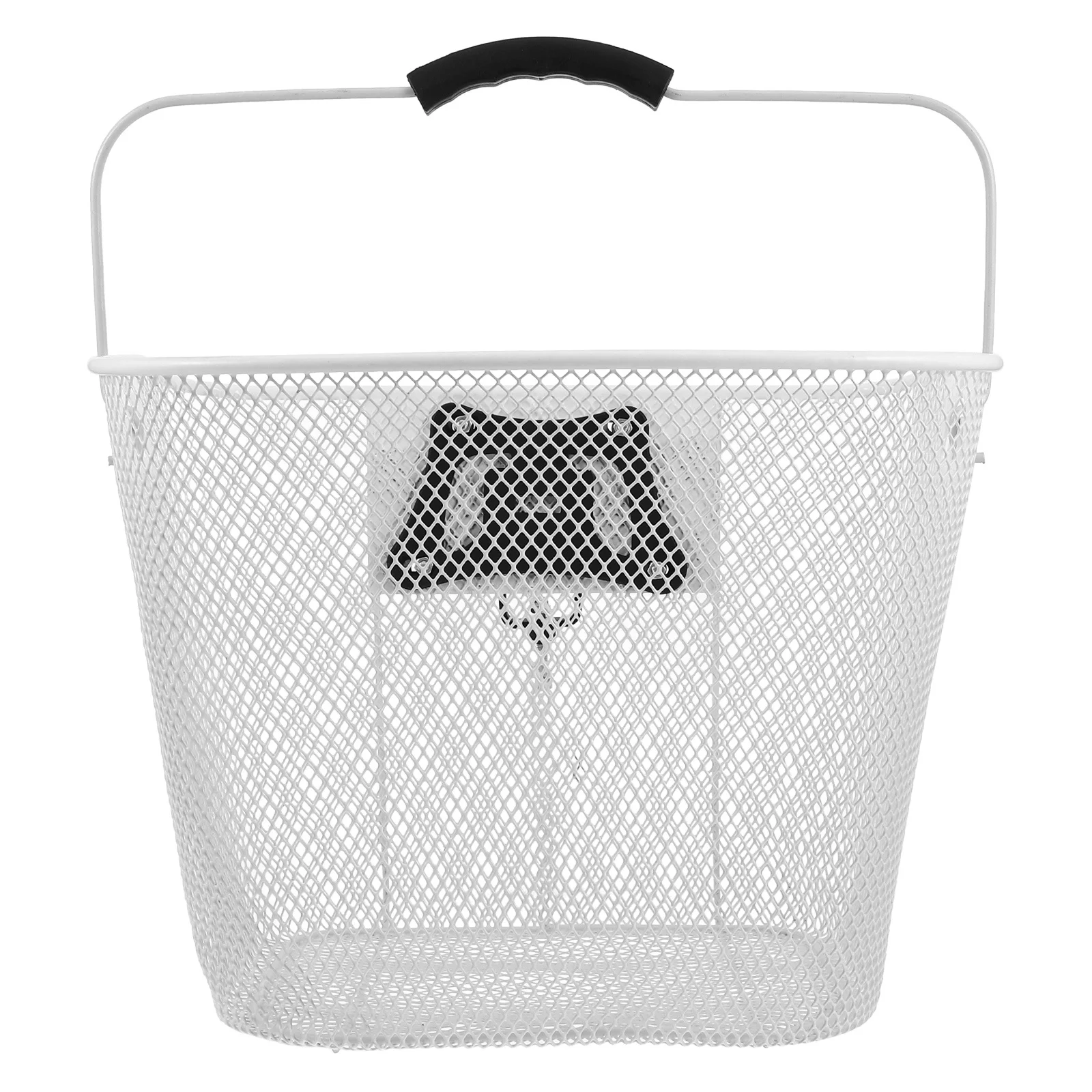 1 set 1 Set Bicycle Basket Large Capacity Iron Mesh Mount For Mountain Bike Electric Scooter Quick Release Storage Rack Cycling