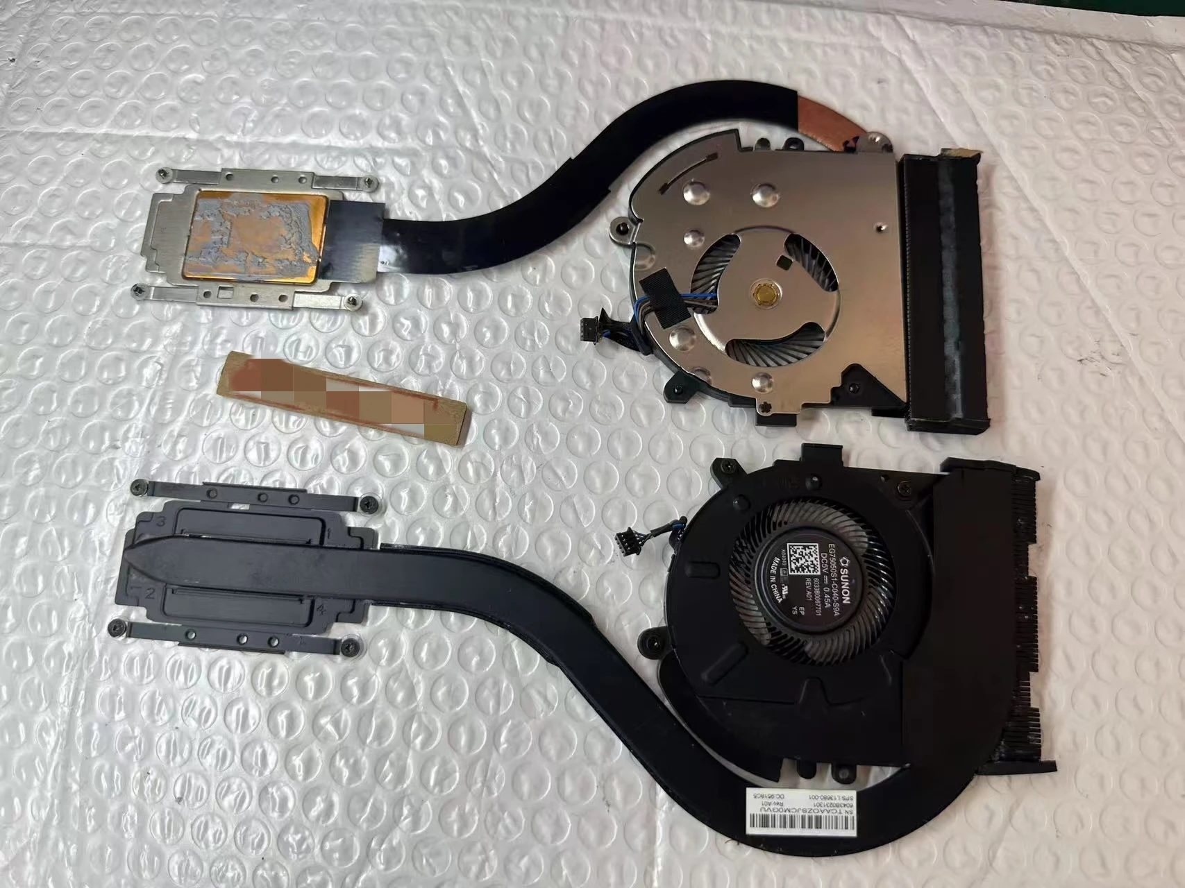 

Для HP Elitebook 735 G5 830 G5 вентилятор радиатор оригинальный медный трубчатый радиатор