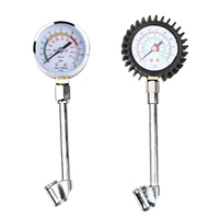 Q39F Car Tire Tyre Air Pressure Gauge Meter Tool Metal Manometer Barometers Tester Meter for Truck Motorcycle Bike Monitoring