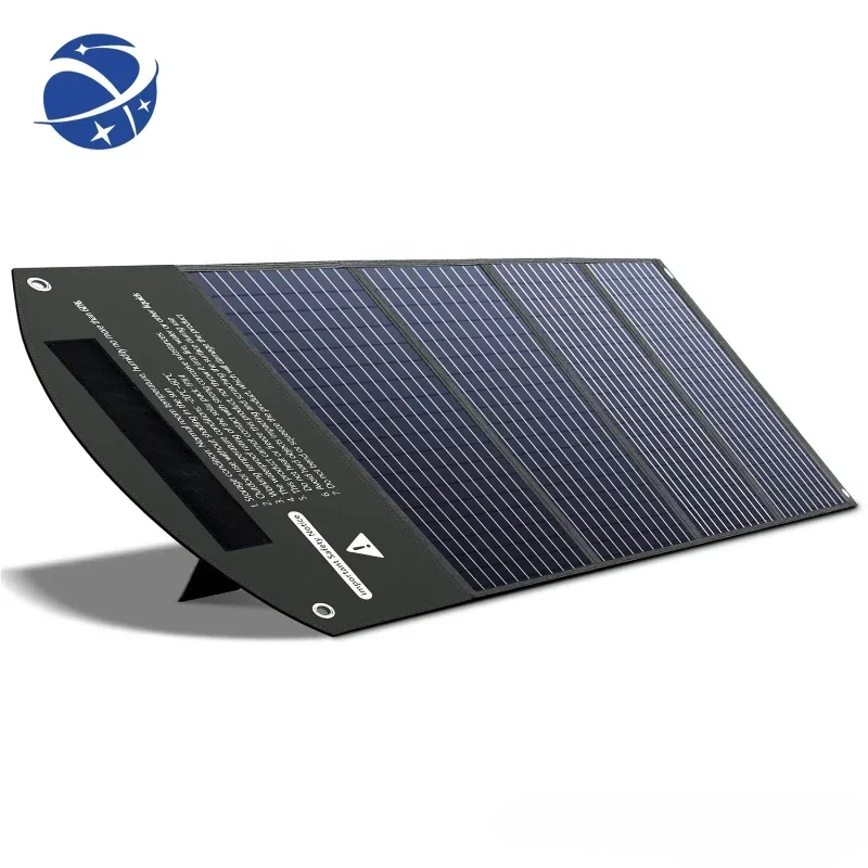 

YYHCITEHIL 100W 12-18V Foldable Monocrystalline Solar Panel For Campers Rvs Or As An Emergency Backup