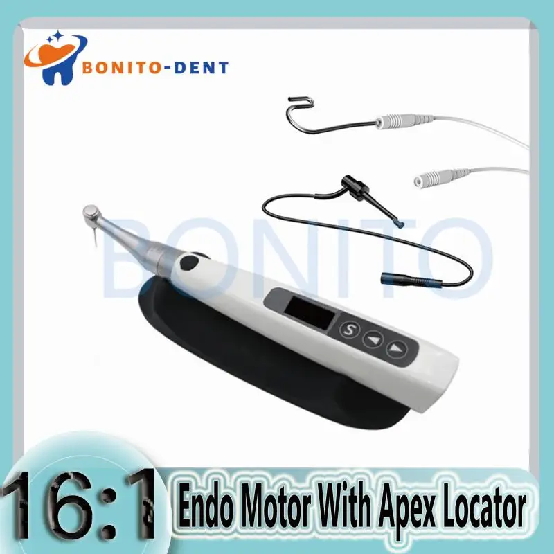 New Design Dental Endodontic Instruments Wireless 16:1 Endo Motor With Built In Apex Locator For Root Canal Treatment