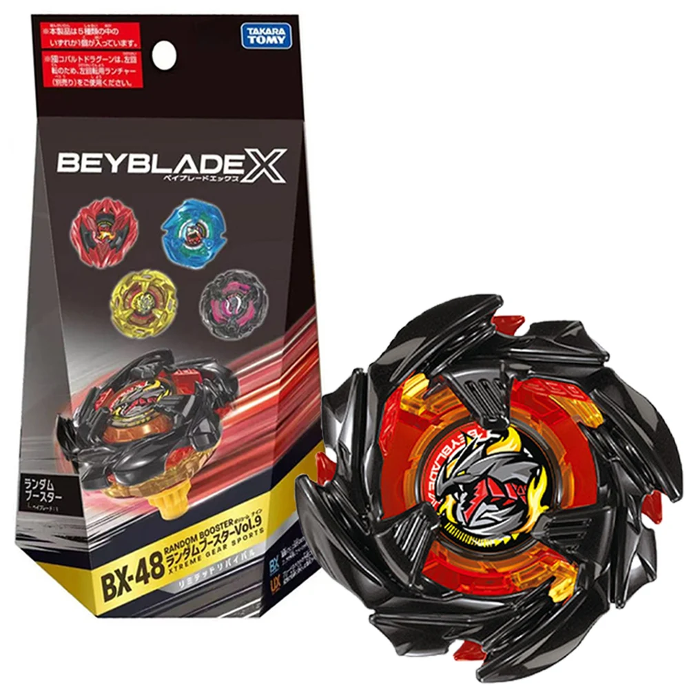 TAKARA TOMY BEY BX-48 Random Booster Vol.9 Blade BX 48 Cartas Coleccionables de Juego