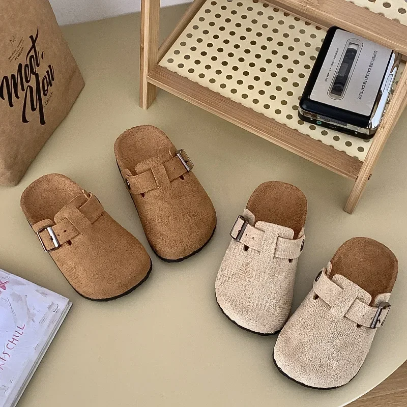 Child Casual Daily Slippers Spring Summer 2026 Fashionable Slip Comfortable Men Women Cool Slippers Child Boken Flat Shoes - view 4