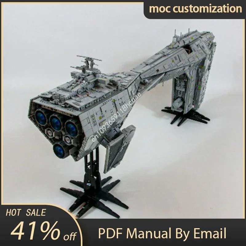 

9037 шт. Moc Star Battle Imperial Nebulon Frigates модель строительные блоки кирпичи Diy творческая сборка развивающая игрушка в подарок