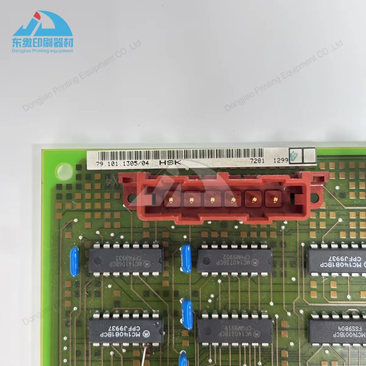 

Оригинальная б/у плата управления HSK 79.101.1305 для Heidelberg GTO XL75 XL105 SM102, запасная плата 79.101.1305