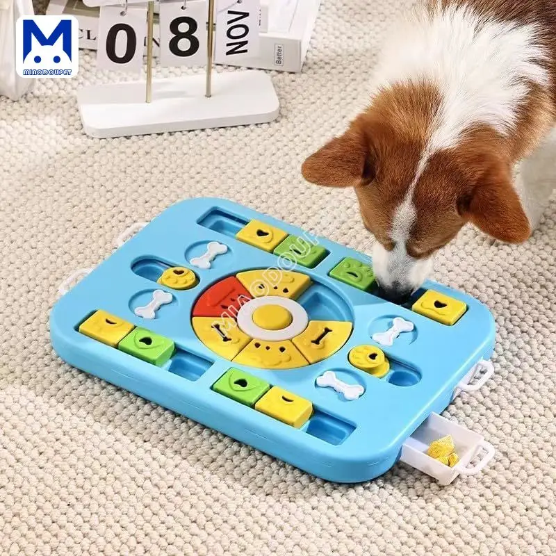 

Dog Puzzle Toys Treat Dispensing Dog Enrichment Toys for IQ Training and Brain Stimulation Interactive Mentally Stimulating Toys