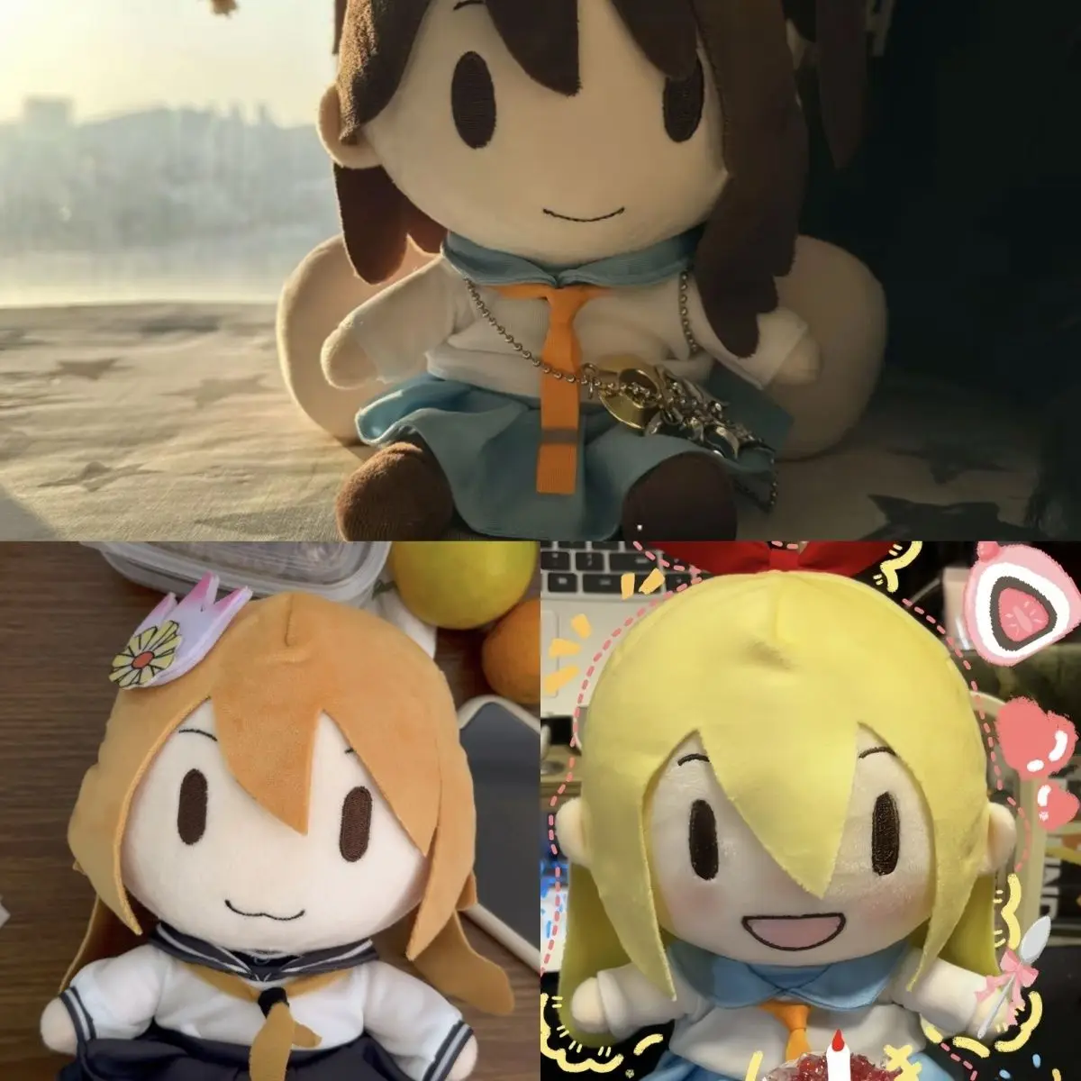 

Anime Kirisaki Chitoge Onodera Kosaki 20CM Plush Idol Figure Dress Up Cute Fluffy Cotton Body Pillow Mascot Birthday Gifts