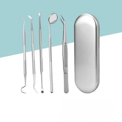 Teeth Tools Kits Stainless Steel Clean Scraper Tooth Cleaner Tool Products Oral Care Sets