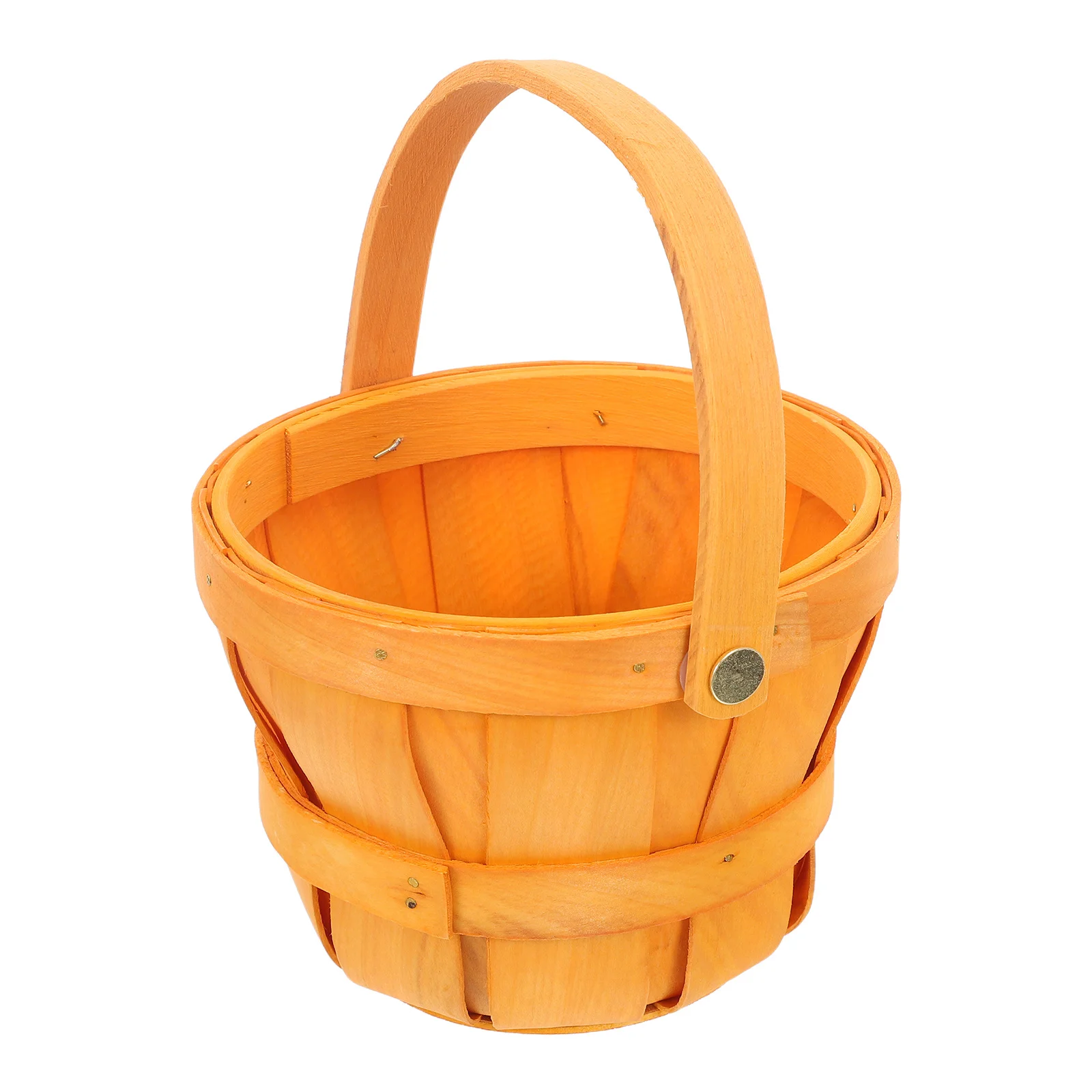 

Portable Wooden Flower Basket for Wedding Handwoven Willow Gathering Basket Ideal for Fruit Picking Home Decor Events