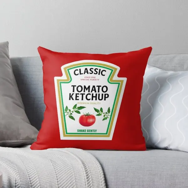 

Ketchup Halloween 2023 Costume Family Gr Printing Throw Pillow Cover Office Comfort Fashion Sofa Pillows not include One Side