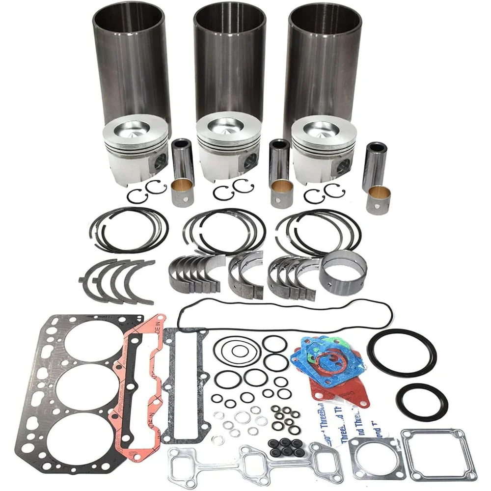 

3TNV88 3D88E Overhaul Rebuild Kit for Yanmar Komatsu Engine John Deere 27D 35D