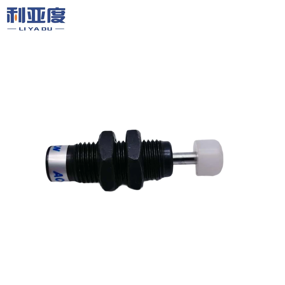 AC Series Shock Absorbers for Pneumatic and Hydraulic Applications with Hydraulic Buffer and Oil-Pressure Dampers: AC0806-ac1416