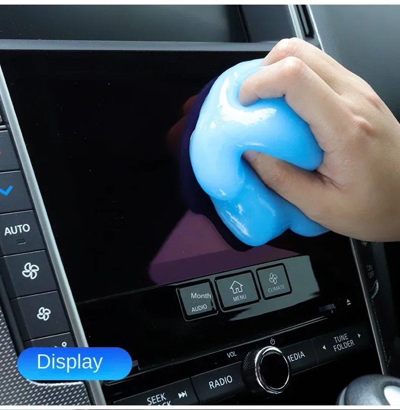 Car Cleaning Gel Slime for Cleaning Machine Auto Vent Magic Dust Remover Glue Computer Keyboard Dirt Cleaner Wash Interior