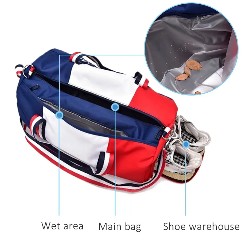 Training Gym Bag Men Sports Bags for Fitness Shoulder Bag Shoes Storage Women Sac De Sport Homme Yoga Outdoor Travel Handbag