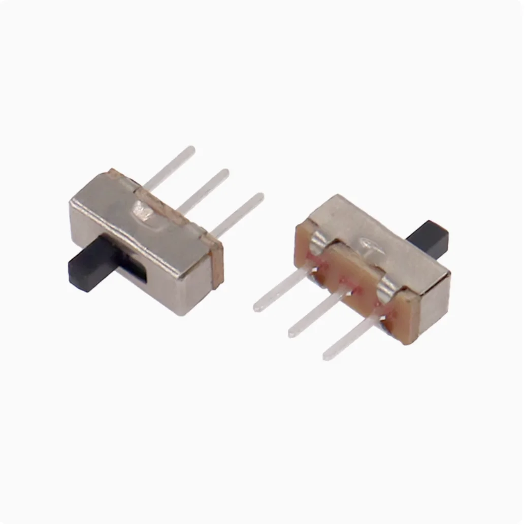 20 قطعة SS12D00 مقاطعة على الخروج مفتاح منزلق صغير 3pin 1P2T 2 موقف عالية الجودة تبديل التبديل طول المقبض: 2 مللي متر/3 مللي متر/4 مللي متر/5 مللي متر